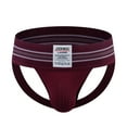 thumbnail image 1 of Herrnalise Men's Jockstrap Underwear Men Casual Fashion Iridescence Sexy Underwear Thong Buttock Lift Breathable Briefs Sexy Underwear Set For Men For Coffee,XL, 1 of 2