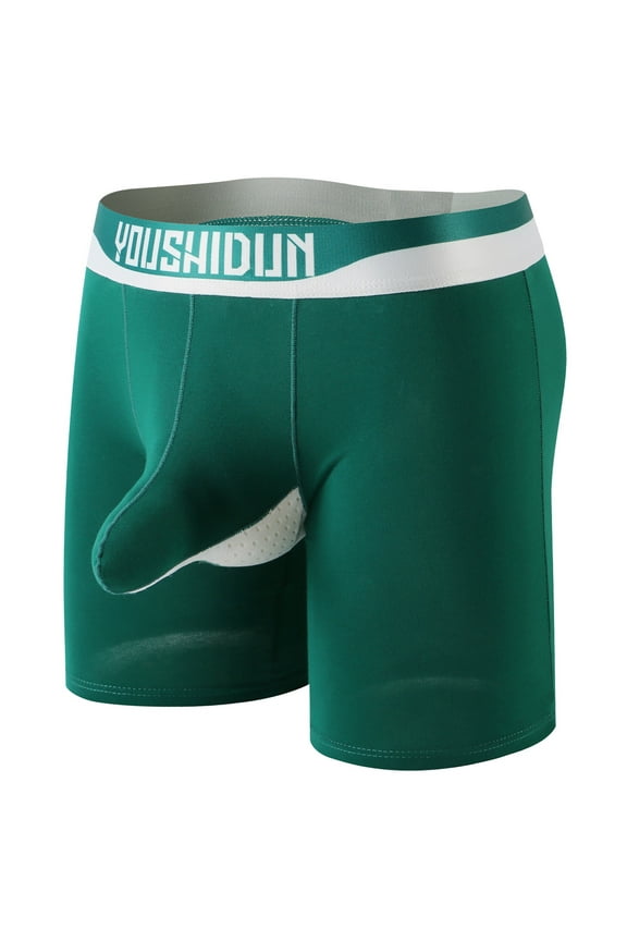 Men's Jockstrap Underwear Men Casual Solid Sexy Breathable Low Waist Buttock Lift Underwear Boxers Pants Sexy Underwear Set For Men For Green,2XL