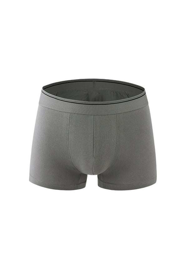 Men's Jockstrap Underwear Striped Underwear Sexy Knitting Boxer Shorts Underwear Sexy Underwear Set For Men For Gray,M