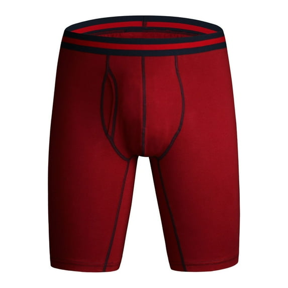 Herrnalise Men's Jockstrap Underwear Striped Underwear With Side Opening And Sexy Shorts Briefs Pants Sexy Underwear Set For Men For Burgundy,L