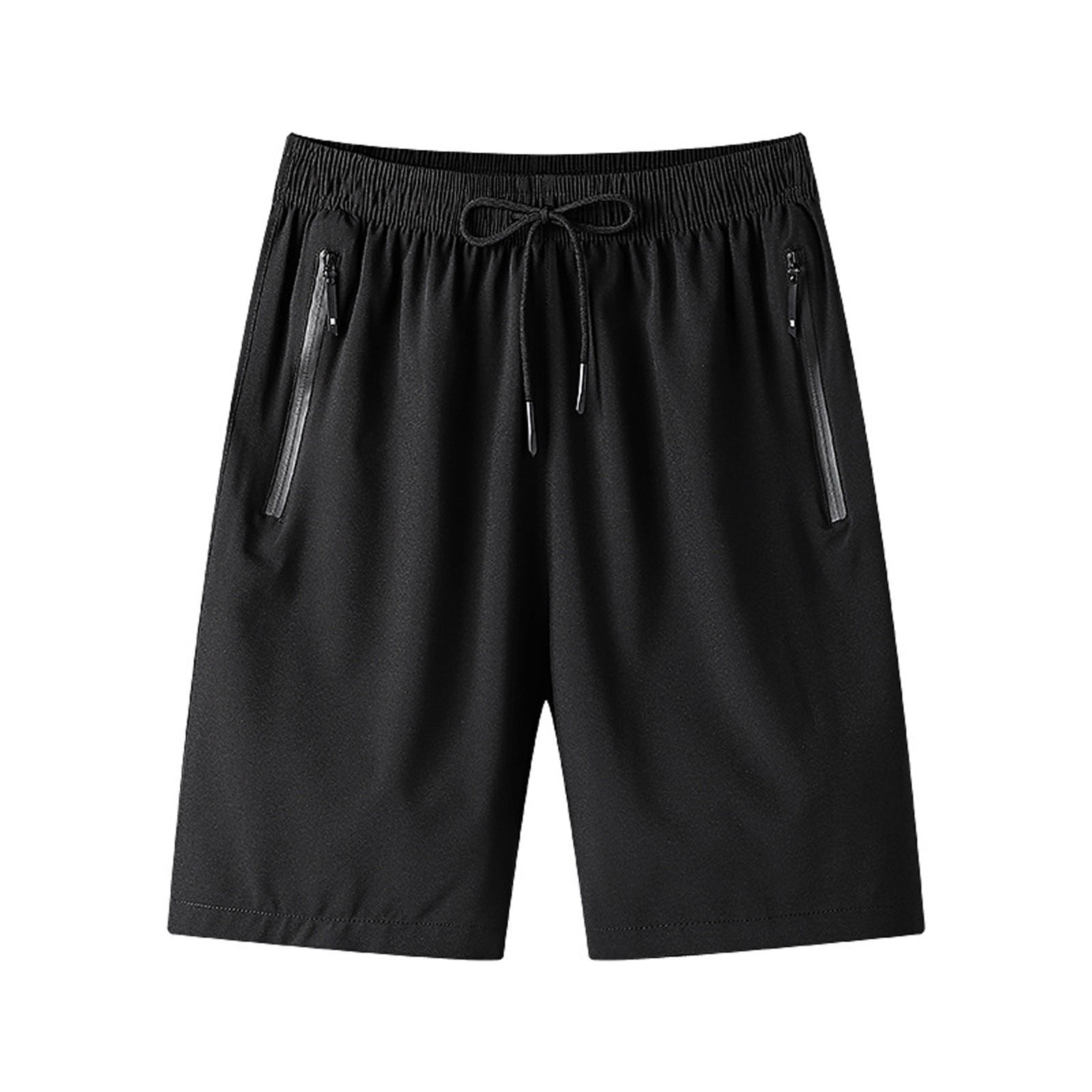 Flyingyan Men's Mesh Athletic Gym Shorts With Pockets - Moisture Wicking Performance Shorts - View #10