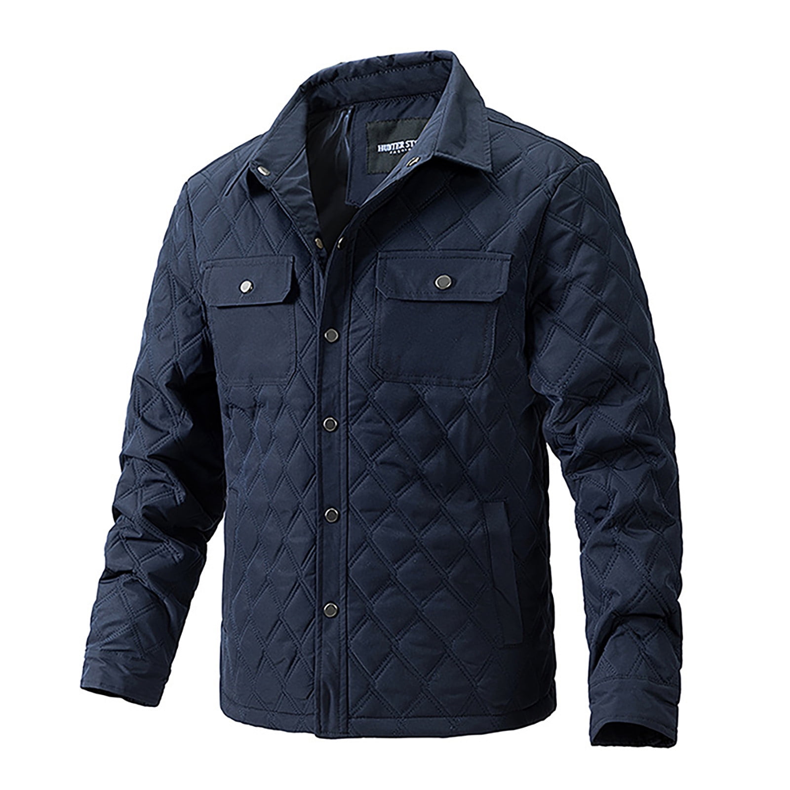 Herrnalise Men's Military Jacket Casual Lightweight Washed Herrnalise Men's Military Jacket Casual Lightweight Washed