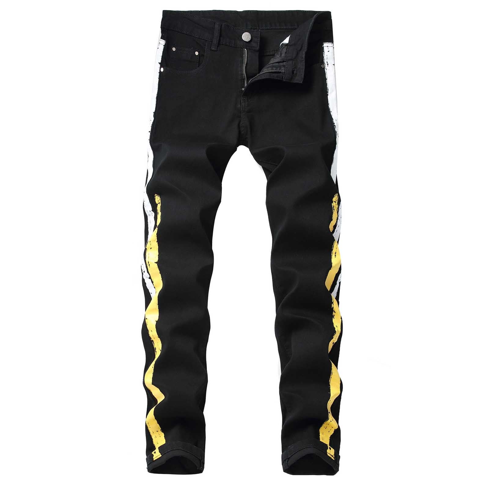 【RANCHIC】side slit denim ribbon pants RANCHIC】side slit denim ribbon pants RANCHIC】side slit