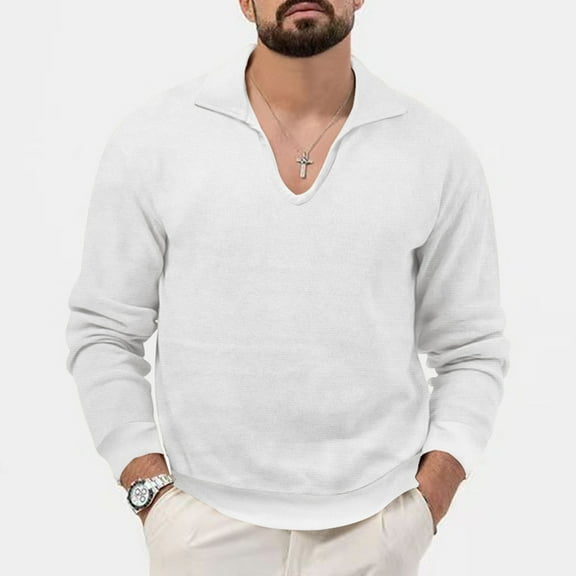 Herrnalise Mens Faux Fur Coat Pullover Sweater Stand Collar Elastic Solid Color Half Sweater For Men Stand-up Collar Sweater Long Trench Coat Motorcycle Jakcet