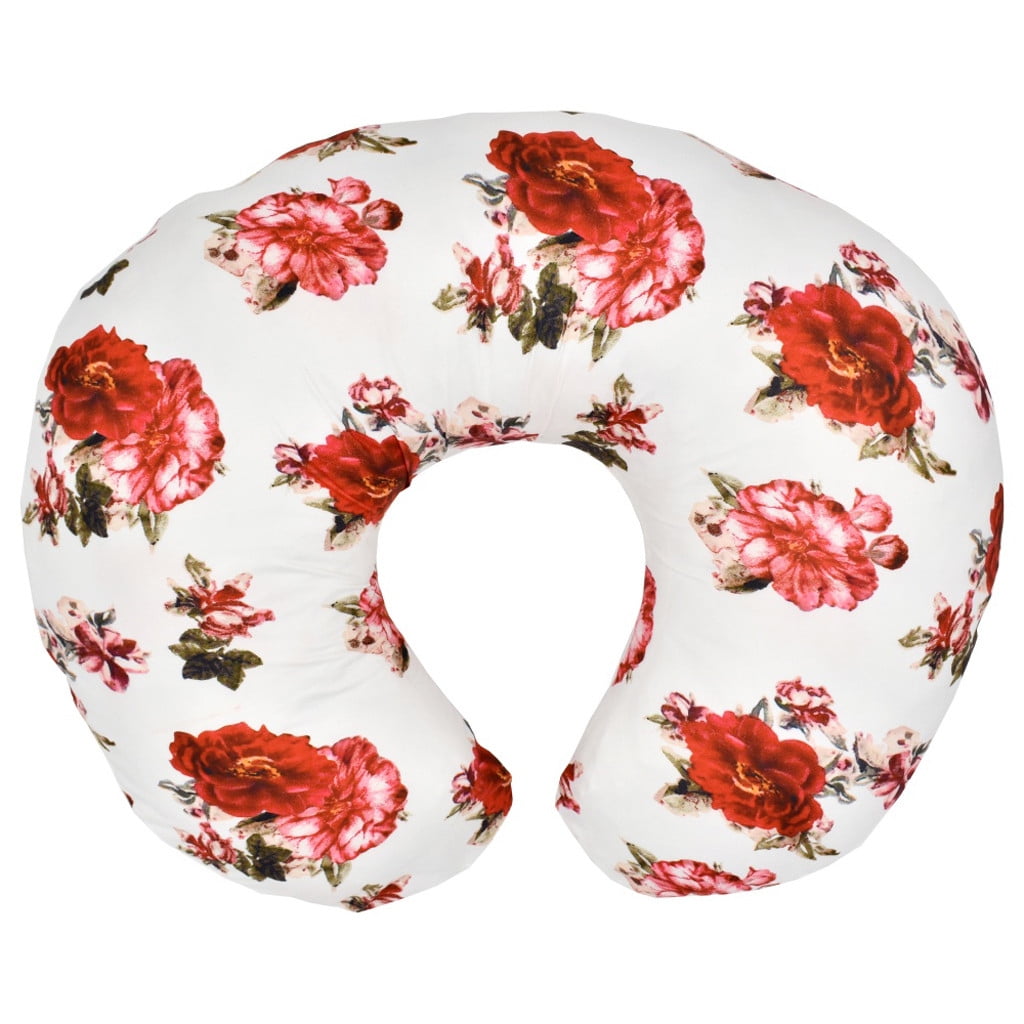 Herrnalise Minky Nursing Newborn Infant Baby Breastfeeding Pillow Cover