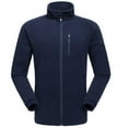 thumbnail image 1 of Herrnalise New Fashion Casual Outdoor Men's Jacket Sweater Sports Warm Hoodie Coat Long Sleeve Hoodless Casual Outwear & Jackets Navy, 1 of 8