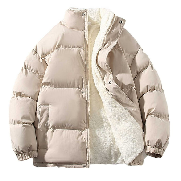 New Solid Color Loose Warm Coat New Solid Color Loose Warm Coat