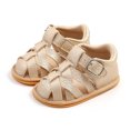thumbnail image 1 of QISIWOLE Newborn Baby Summer Sandals Soft Baby Shoes Children's Non-slip Toddler Shose clearance under 10 !, 1 of 5