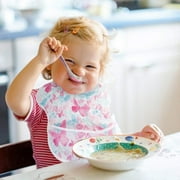 Herrnalise Newborn Infant Baby Boys Girls Floral Colorful Waterproof Bib Feeding Bibs