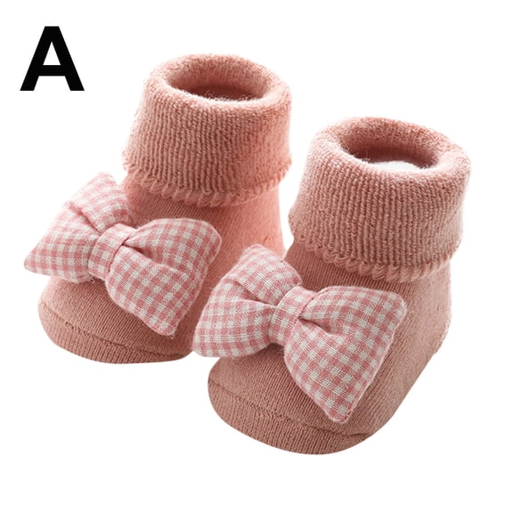 Herrnalise Newborn Toddler Baby Girls Boys 3D Cute Cartoon Anti-Slip Socks Slippers