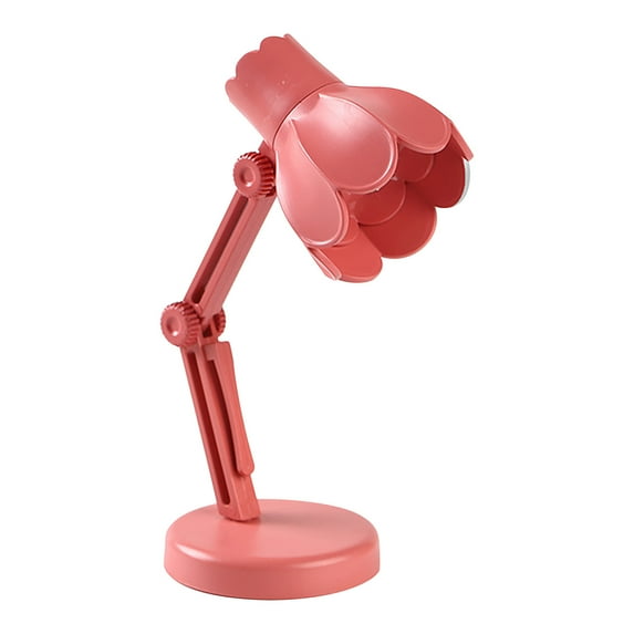 Herrnalise Night Light For Kids Night Light Led Petal Reading Warm Color Desk Lamp Mini Magnetic Folding Book Night Light