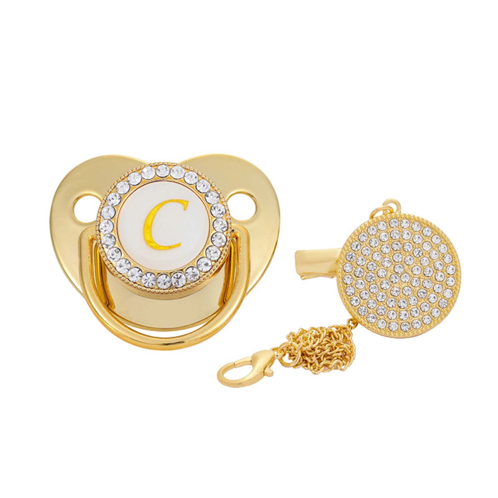 Custom hotsell bling pacifiers