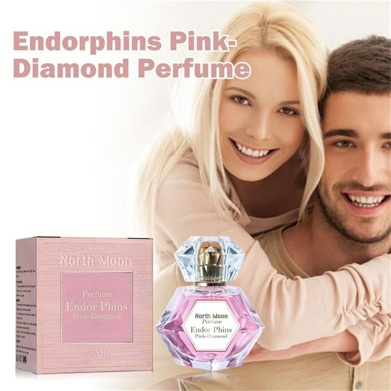 Herrnalise Pure Instinct Perfume for Women,Endorphins Pink Diamond Perfume, Long-Lasting Phero(mone Perfume for Woman to Attract Men,Promote the  Secretion of Natural Endorphins(Pink Diamond) 