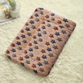 thumbnail image 1 of Herrnalise Reversible Plush Pet Mat Ultra Soft Dog Cat Crate Mat Sleeping Cushion Pad for Medium Small Dogs,Machine Washable Portable and Soft Pet Bed Mat,L-24"xW-20", 1 of 8