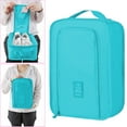 thumbnail image 1 of Herrnalise Shoe Bags for Travel - Portable Large Shoes Storage Bag Organizer with Zipper, Shoe Storage Pouch for Men Women, 11.8 x 8.3 x 4.5 Inches (Blue), 1 of 9