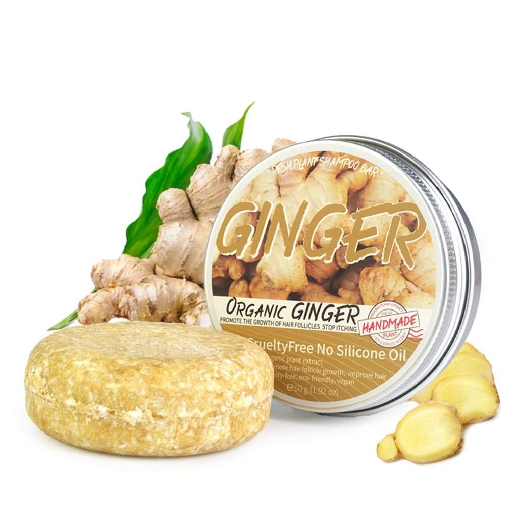 Herrnalise Solid Shampoo Bar for Itchy or Dry Scalps Natural, Eco