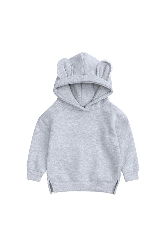 Spring Kids Hoodies Bear Ears Baby Boys Girls Hoody Children Pullover Outerwear