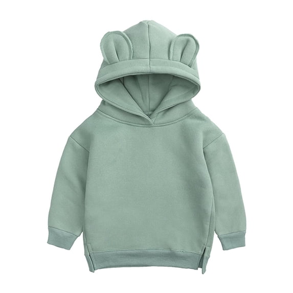 SDJMa Spring Kids Hoodies Bear Ears Baby Boys Girls Hoody Children Pullover Outerwear