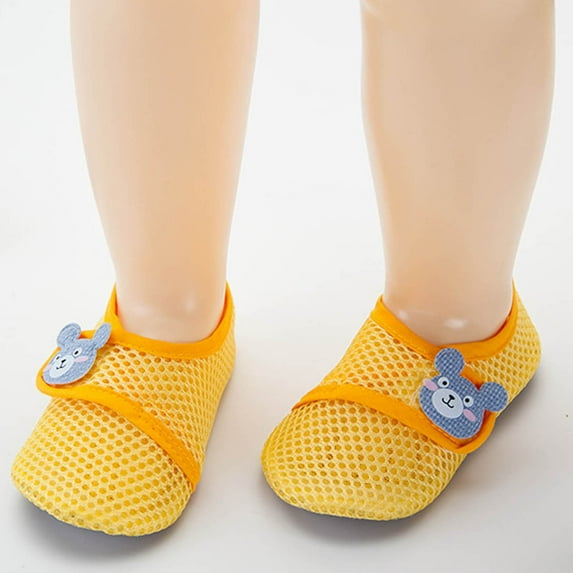 SDJMa Spring Summer Baby Socks Floor Socks Anti-skid Cool Insulation Indoor Soft Soled Shoes Socks