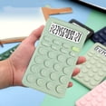 thumbnail image 1 of Herrnalise Standard Calculator 8 Digit with Large LCD Display and Big Buttons,Cute Calculator,Desktop Calculator for Office,Home,School, 1 of 8