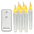 thumbnail image 1 of Herrnalise Storage on Clearance Remote Control 6PCS Battery Operated Flameless LED Taper Candles Lights, 1 of 6