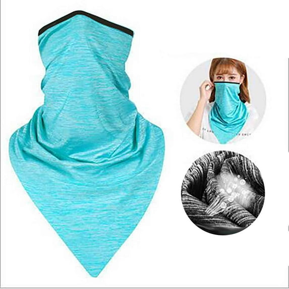 Herrnalise Summer Cooling Neck Gaiter Face Mask Bandana, Wind & Dust & Sun Proof Face Cover for Outdoor Sports, Cycling, Riding motorcycle,Breathable Neck Gaiter for Men Women Unisex