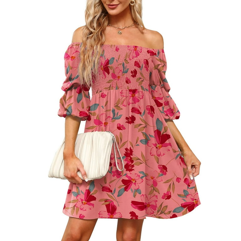 Casual Floral Backless Square Collar Jumpsuits Casual Floral Backless Square Collar Jumpsuits