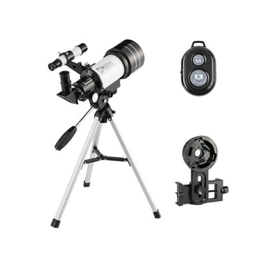 Herrnalise Telescope - 90mm Aperture 800mm Focal Length Refractor Telescope, 3X Barlow Lens, 32x-240x Magnification for Beginners and Hobbyists