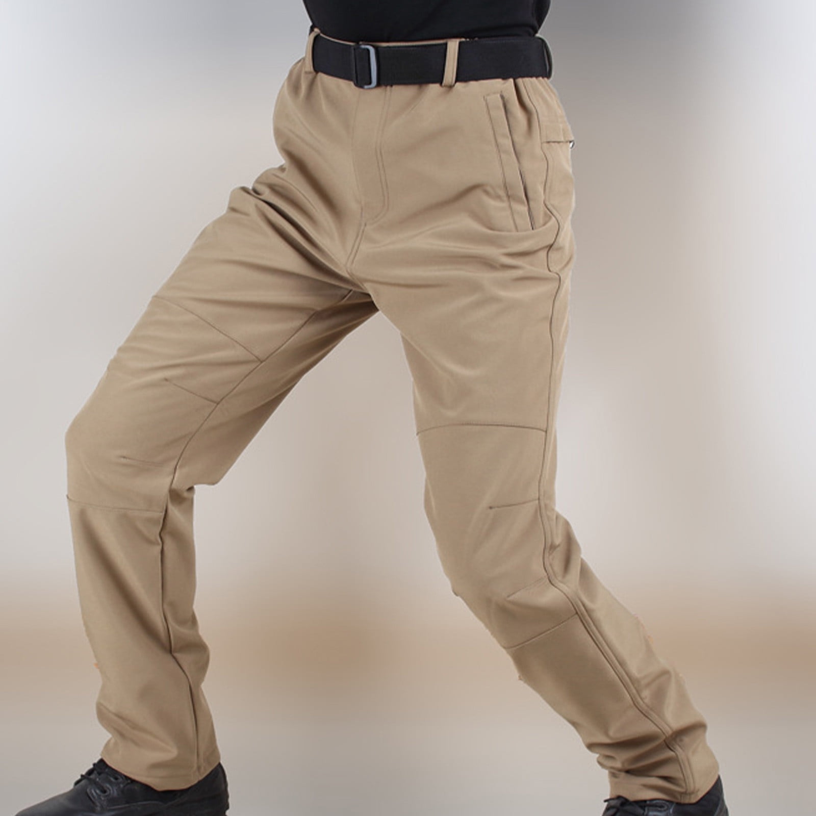 Fleece lined cargo trousers hotsell