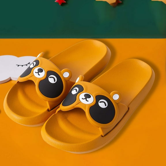 Herrnalise Toddler Baby Girls And Boys Cute Sandals Printed Soft Sole Cutout Sandals