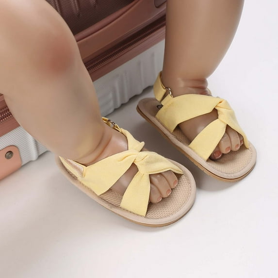 Herrnalise Toddler Baby Girls Boys Baby Shoes Soft Sole Non-slip Baby Toddler Sandals Sales !