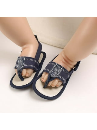 Men's Women's EVA Flat Sandals Adjustable Double Buckle Rubber Slide  Sandals 
