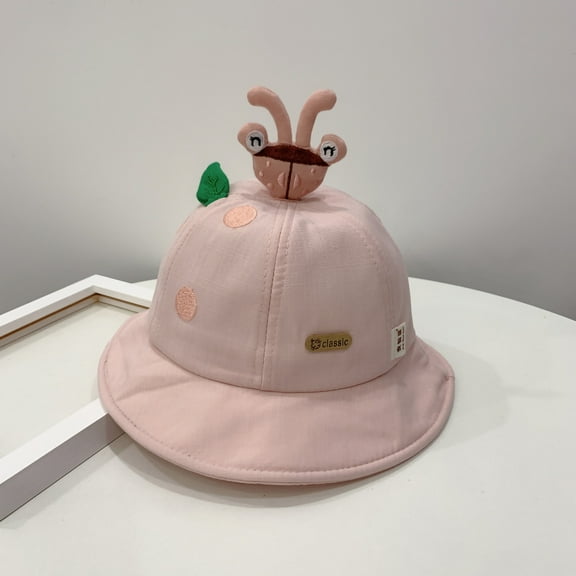 Herrnalise Toddler Baby Kids Boys Girls Cartoon Pattern Bucket Hats Hat Sun Cap
