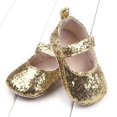 thumbnail image 1 of SDJMa Toddler Girl Soft Sole Crib Shoes Sequins Baby Shoes GD/12, 1 of 6