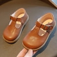 thumbnail image 1 of Realhomelove Toddler Girls Dress Shoes Lightweight Mary Jane Flats with Non Slip Soft Sole PU Leather for Girls Ballet Flats for Toddler Little Girls Party School Shoes （15 Months-7 Years）, 1 of 8