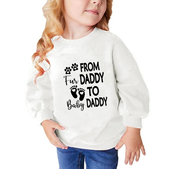 Herrnalise Toddler Girls Valentine's Day Sweatshirts Crewneck Hoodies Long Sleeve Collage T Shirts Kids Pullover Tops 2-10 Years