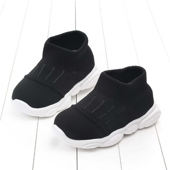 Herrnalise Toddler Infant Baby Girls Boys Casual Shoes Flying Woven Toddler Shoes Girls Shoes on Clearance