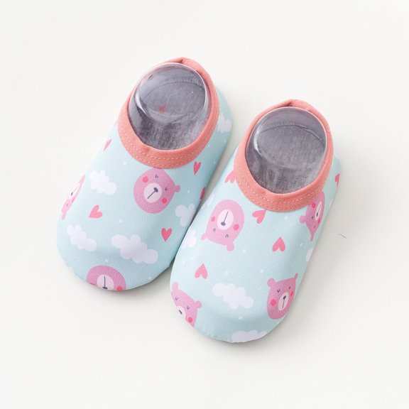 Herrnalise Toddler Kids-Water-Shoes Quick dry Lightweight Non-Slip Aqua-Socks Swim-Shoes for Beach-Pool Walking for Boys Girls