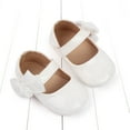thumbnail image 1 of Herrnalise Toddler Shoes Baby Girls Cute Fashion Bow Non-slip Soft Bottom Princess Sandals, 1 of 9