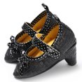thumbnail image 1 of Herrnalise Toddler Shoes Baby Girls Cute Fashion Polka Dots Bow Soft Bottom High Heel Sandals clearance under 10 !, 1 of 9