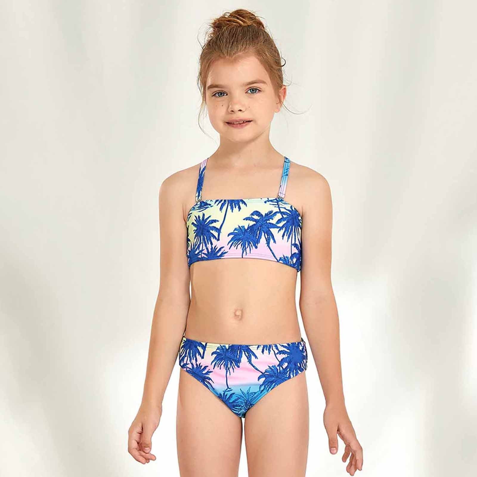 Herrnalise Baby Boys' Short-Sleeve Bodysuit Girls Holiday Cute Striped  Print Bikini Set Two Piece Swimsuit Bathing Suit