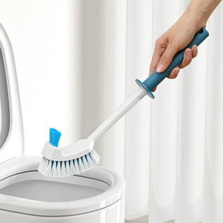 Brush Cleaning Under Toilet Rim