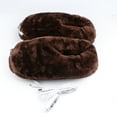 thumbnail image 1 of Herrnalise USB Heated Slippers Heated Feet Warmer Winter Office Heating Shoes Timing Warm Plush Indoor Comfy Slippers,clearance under $10, 1 of 9