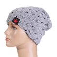 thumbnail image 1 of Herrnalise Unisex Hip Hop Hat Warm Winter Wool Knit Ski Beanie Skull Slouchy Caps Hat, 1 of 2