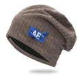 thumbnail image 1 of Herrnalise Unisex Keep Warm Windproof Baggy Letter Crochet Winter Ski Beanie Caps Wrap Hat, 1 of 3