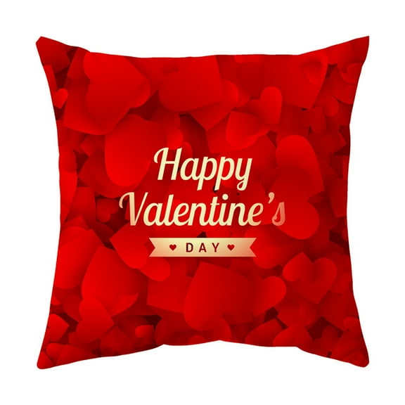 Herrnalise Valentine's Day Soft And Comfortable Peach Leather Pillow Material Herrnalise Home Decor on Clearance