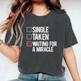 thumbnail image 1 of Herrnalise Valentines Day Shirts For Women Crewneck Valentine's Day Letter Print Slim Fitted Short Sleeve T-Shirt Stretchy Bodycon Basic Tee Tops Valentines Day Gifts For Her, 1 of 6