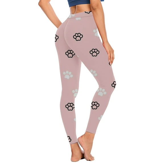 Herrnalise Warm Leggings For Women Winter Fashion Casual Women Printed Gradient Span Ladies High Waist Wide Leg Trousers Yoga Pants Long Pants Gifts For Women