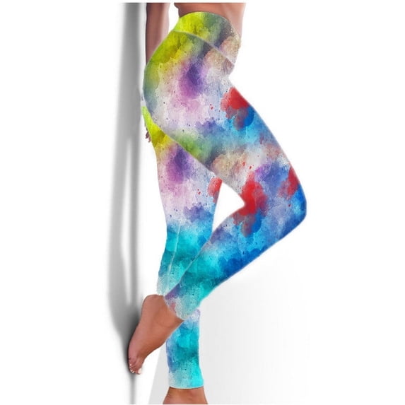 Herrnalise Warm Leggings For Women Winter Women's Casual Sports Yoga Pants Gradient Tight Exercises Gym Leggings Trousers Gifts For Women