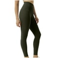 thumbnail image 1 of Herrnalise Warm Leggings For Women Winter Women's High Waist Hip Lift Yoga Pants Fitness Running Leggings Pants Gifts For Women, 1 of 5